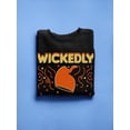 thumbnail image 3 of Wickedly Cute Sweatshirt Women -Image by Shutterstock, Female Large, 3 of 4