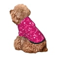 thumbnail image 5 of Haiem Breast Cancer Awareness6 for Winter Dog Hoodie Sweatshirts with Pockets Warm Dog Clothes for Small Dogs Chihuahua-X-Small, 5 of 7
