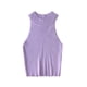 thumbnail image 1 of Minnieouse Chaleco Casual moda femenina sólido sin mangas Sexy chalecos transpirable alta elasticidad camiseta sin mangas ropa mujer Prendas para la parte del cuerpo Púrpura, 1 of 6