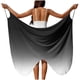 thumbnail image 1 of Mujeres Playa Cover-Ups Sarong con Correa Ajustable Y Transparente Drapeado, Blanco Flujo Resort Desgaste para la Piscina Y las Vacaciones, 1 of 9