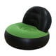 thumbnail image 2 of Sofá inflable multifuncional suave y portátil con asiento Negro y verde, 2 of 9
