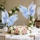 thumbnail image 4 of Decoración del hogar, decoración de habitaciones, decoración de paredes, velos de mariposas, flores, decoración de ventanas, flores, bodas, festivales, fiestas, decoración de patios al aire libre, arr, 4 of 6