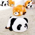 thumbnail image 1 of Muñeco de peluche Raccoon Panda Flip Simulation | Transformación de peluches | Juguete de peluche deformable súper suave | Expresión linda de doble cara | Llenado completo | Una pieza | 12 pulgadas, 1 of 9