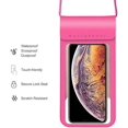 thumbnail image 3 of Waterproof Phone Case With Lanyard, Suitable For Swimming And Snorkelling. (Pink For 6.2~6.9Inch), 3 of 5