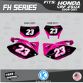 thumbnail image 2 of Kalair GFX Graphics Kit for Honda CRF250X ENDURO (2004-2007) Fh Series, 2 of 5