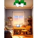 thumbnail image 5 of Lampara De Techo Rompecabezas Infantil Verde, 5 of 5