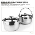 thumbnail image 2 of Stainless Steel Cooking Pot Steamer Pot Stainless Pot Vegetables Steamer Stock Pot 20 Quart Kitchen Utensil, 2 of 6