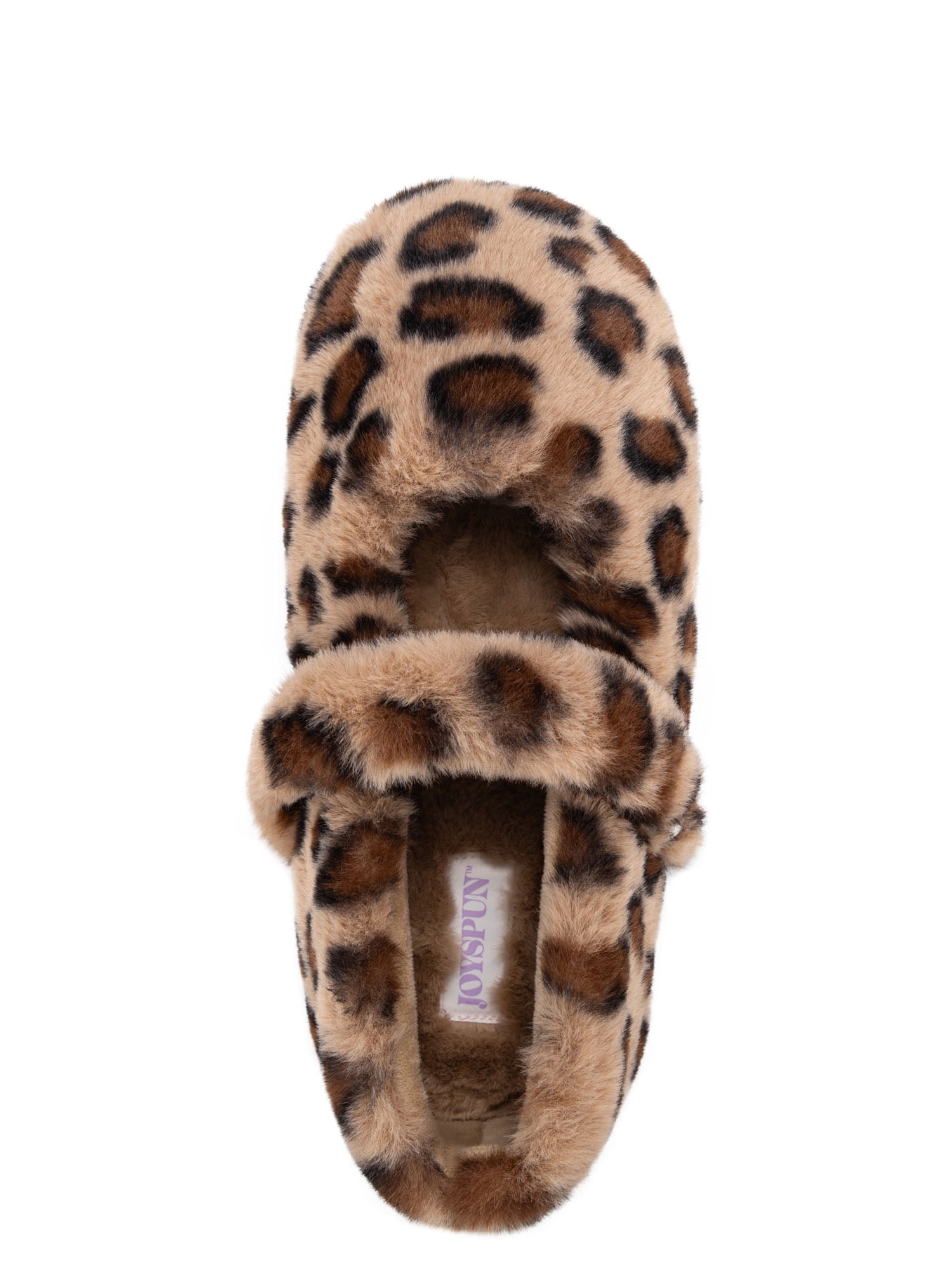 Joyspun Women's Mary Jane Plush Slippers