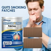 Vlemua 10pcs Box Quit Plaster Stop Patches Natural Herbal -Smoking Patch For Men Women Quit Plaster