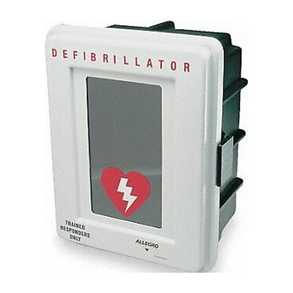 Allegro Industries Defibrillator Storage Cabinet,Wall Mount 4400-DA