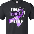 thumbnail image 4 of Inktastic I Wear Purple for Myself Lupus Awareness T-Shirt, 4 of 5