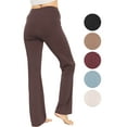 thumbnail image 3 of Stretch Is Comfort Women's and Plus High Waist Ultra Flex Bootcut Yoga Pants | Adult Small- 7x, 3 of 6