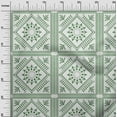 thumbnail image 3 of oneOone Cotton Cambric Forest Green Fabric Asian Floral Block Sewing Fabric By The Yard Printed Diy Clothing Sewing Supplies 56 Inch Wide, 3 of 4