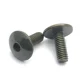 thumbnail image 5 of Desde China Juego de 10 tornillos y pernos de plástico for motocicleta, scooter, ATV, ciclomotor y clip tipo U con tuerca M6 de 6 mm, M6 x 16, 5 of 6