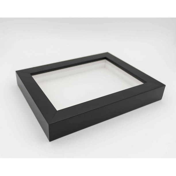 12x12 Shadowbox Gallery Wood Frames Black DEEP Shadow Box Frame with