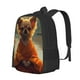 thumbnail image 1 of Easygdp Maple Leaf Meditating Chihuahua Mochila de Gran Capacidad Minimalista Ideal para Escuela, Viajes y Uso Diario, 1 of 6