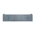 thumbnail image 3 of Lexora Dark Grey Double Bath Vanity and Carrara Marble Top, 3 of 11
