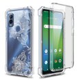 thumbnail image 6 of Nagebee Phone Case Compatible for Cricket Innovate E 5G Case (E Version 2022) with [Built-in Screen Protector], Full-Body Protective Shockproof Rugged Bumper Cover Impact Resist Durable Case (Flower), 6 of 6