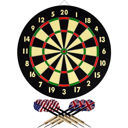 Dart Board Tip Double Sided Hanging Dartboard Portable Family Game Darts Set G1 