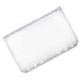 thumbnail image 3 of 10 Pieces Zipper Pouch Container Convenient PVC Documents Pouches Document Holding Bag Storage Containers for Home Office School A6 Transparent, 3 of 6