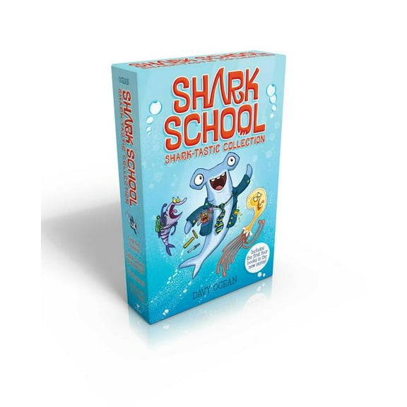 Shark School Shark School Shark-Tastic Collection Books 1-4 (Boxed Set): Deep-Sea Disaster; Lights! Camera! Hammerhead!; Squid-Napped, (Paperback)
