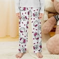 thumbnail image 2 of Hello Kitty Pajamas Pants Soft Elastic Waist PJ Bottoms Comfy Lounge Long Pants, 2 of 7