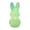 Green, variant on LED Illuminated 3D Printed Easter Bunny Hollow Lamp - Glowing Rabbit Night Light Figurine - Festive Spring Bedroom Decor - Holiday Party Atmosphere Prop Kids Bedside Table Ornament