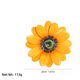 thumbnail image 3 of Outdoor Garden Courtyard Iron Daisys Wall Hanging Decoration Creatives Horticultural Wall Hanging Decoration, 3 of 6