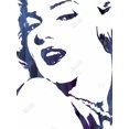 thumbnail image 3 of Marilyn monroe en Bleu - Toile 36"x48 Pouces - Impression sur Demande, 3 of 5