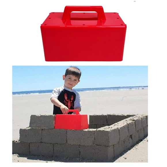 Kids' 4-Piece Snow Brick Mold Kit: Educational Winter Play Set with Single-Hand Grip, Safe Plastic Construction for Ages 4-6 – Encourages Creativity, Parent-Child Bonding & Interactive Building Fun,