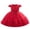 Red, variant on CPNG Toddler Baby Girls Birthday Party Dress Cap Sleeve Flower Girl Wedding Shiny Butterfly Pageant Formal Ball Dress(Red,3-4 Years)