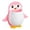 Pink, variant on Penguin Wall Mounted Storage Rack 2.2x7.9x7.7in - No-Drill Bathroom Shelf for Toothbrush/Makeup/Remote Control, Drainage Hole Plastic Organizer (Dorm/Bedside)