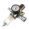 thumbnail image 2 of 1/4'' Air Compressor Filter Water Separator Trap Tools Kit With Regulator Gauge, 2 of 8