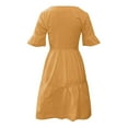 thumbnail image 3 of Birdeem Robes de Plage Femmes Aguichant Hawaïennes Tropicales Imprimées Sans Manches à Bretelles Robe Courte d'Été Ample Confortable Boho Robe Soleil, 3 of 6