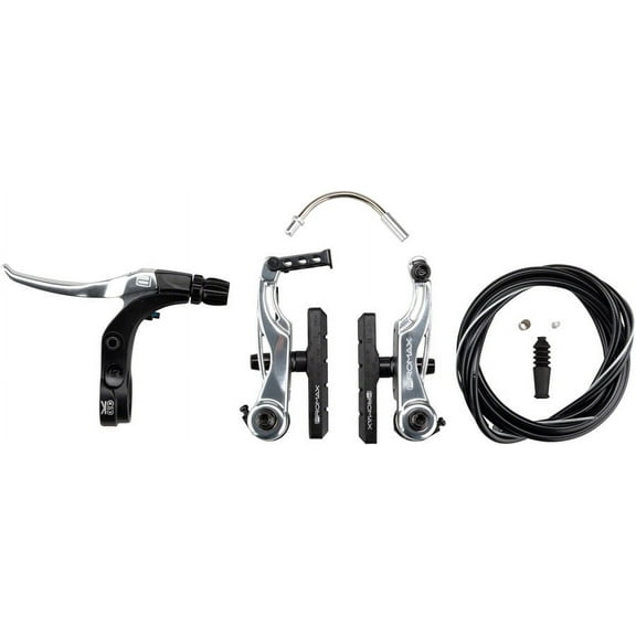 Promax P-1/Click V-Point Linear Pull Brake Kit - 85mm, Silver