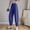 Blue, variant on SIYUDAN Womens Pants Women'S Casual Pants Blue Adult Work Pants Women Comfy Work Pants Women Wide Leg Pants With Pockets Summer Clothes For Women