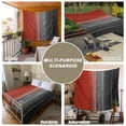 thumbnail image 6 of Red Black Ombre Tapestry for Bedroom Wall Hanging Tapestry, Vintage Farmhouse Wooden Ceiling Backdrop Tapestries Poster Blanket Wall Decor for Teens Room Living Room Dorm 39" x 59", 6 of 8