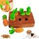 thumbnail image 2 of Clearance Pet Plush Chew Toys Interactive Dog IQ Training Puzzle Toy Pet Educational Toys, Carrot Pulling Toys, 2 of 5