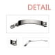 thumbnail image 2 of Special letra nombre inglés Michael Pulsera pulsera de joyería en forma de corazón Unbranded M, 2 of 3