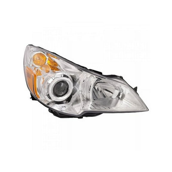 Right Headlight Assembly - Compatible with 2010 - 2012 Subaru Legacy 2011