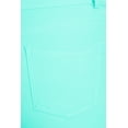 thumbnail image 4 of Women's Plus Size Casual Stretch Comfy Pockets Solid Bermuda Shorts Pants, 4 of 4