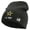 Dk Grey, variant on Star US Army Embroidered 8 Inch Knitted Short Beanie - Dk Green OSFM