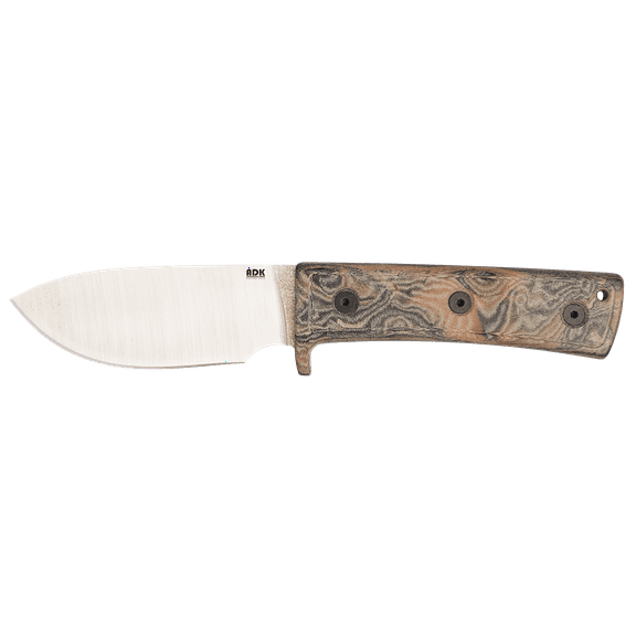 Ontario Knife Company Keene Valley Hunter w Leather Sheath