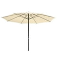 thumbnail image 1 of Yescom 13FT Aluminum Patio Umbrella 8-Rib Heavy Duty Table Parasol Crank Outdoor Garden Deck Beach Furniture, 1 of 10