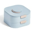 thumbnail image 1 of xinxixnxx Ice Cube Tray Plastic Kitchen Ball Mold for Freezer Stackable Freezing Making Mould Removable Homemade Bar Party Maker Sky Blue Type 5, 1 of 6