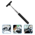 thumbnail image 3 of Car Rearview Mirror Wiper Portable Automobile Mirror Squeegee Long Handle Cleaner, 3 of 7
