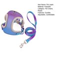 thumbnail image 7 of sunsanly Cat Harness And Leash Set Soft Breathable Vest with Reflective Strip Escape Proof Nylon Kitten Harness for Walking Traveling, 7 of 7