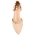 thumbnail image 5 of Journee Womens Jezlin Slip On Almond Toe Ballet Flats, Widths Available, 5 of 10
