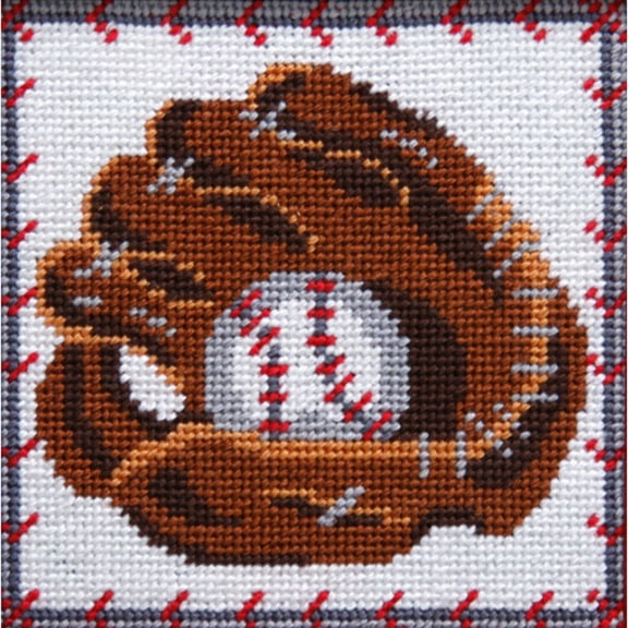 Baseball Glove - Needlepoint Kit
