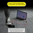thumbnail image 2 of M-VAVE CUBE TURNER PRO Rechargeable Wireless Intelligent MIDI Control Pedal Page Turner Pedal Music Sheet Turner Wireless MIDI Control BT Spectrum Flipper Controller Wireless BT Connection 7 Modes, 2 of 9
